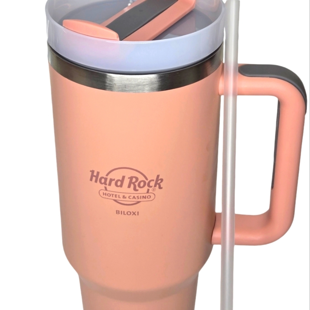 H796 NNT  Peach Hard RockTumbler
